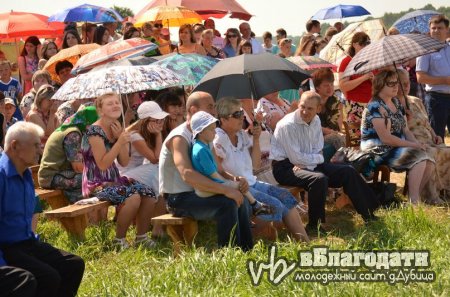 20 июля прошло Водное крещение на берегу реки Лань