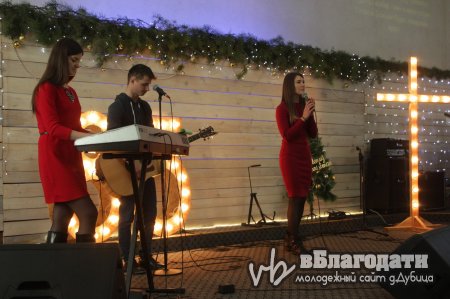 Рождественский концерт провели в церкви 7 января